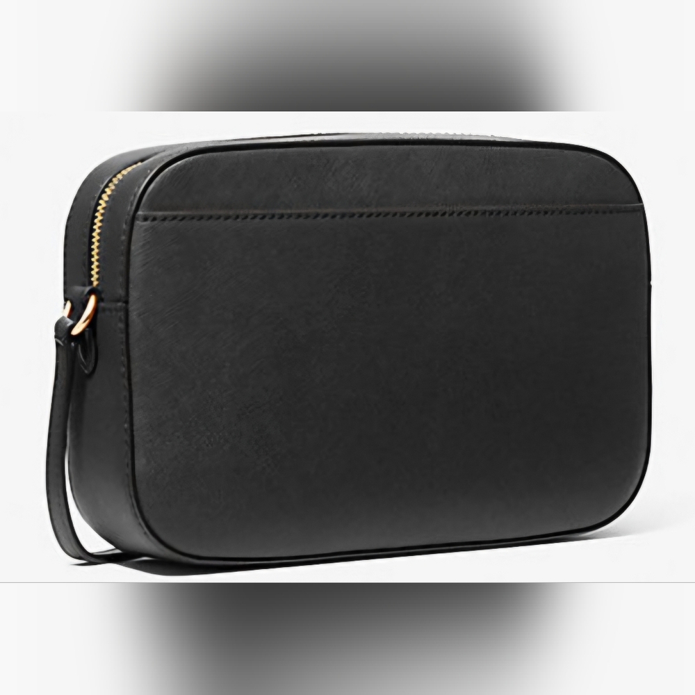 Michael Kors Black and Gold Chain Crossbody Bag. - Picture 2 of 4